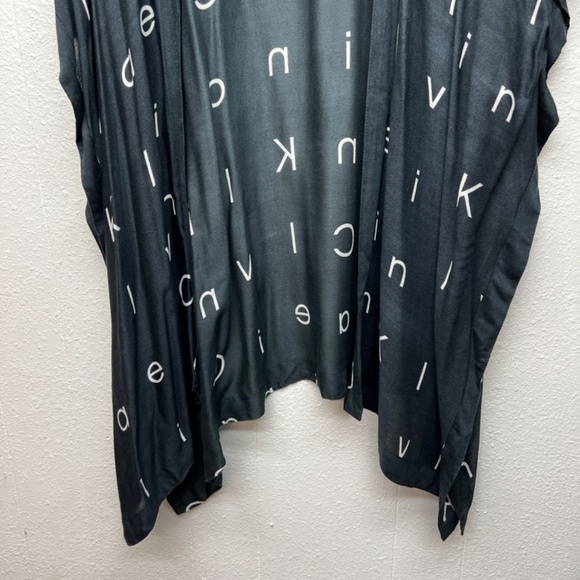 Calvin Klein Womens Kimono One Size Lightweight Vacation Boho Beachy Capsule - Picture 4 of 12